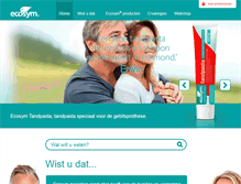 Tablet Screenshot of ecosym.nl
